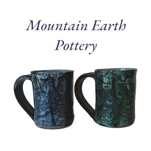 Hand Crafted Pottery Mugs Set/2